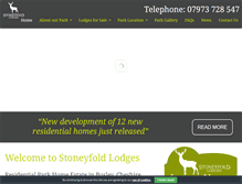 Tablet Screenshot of lodgesincheshire.co.uk